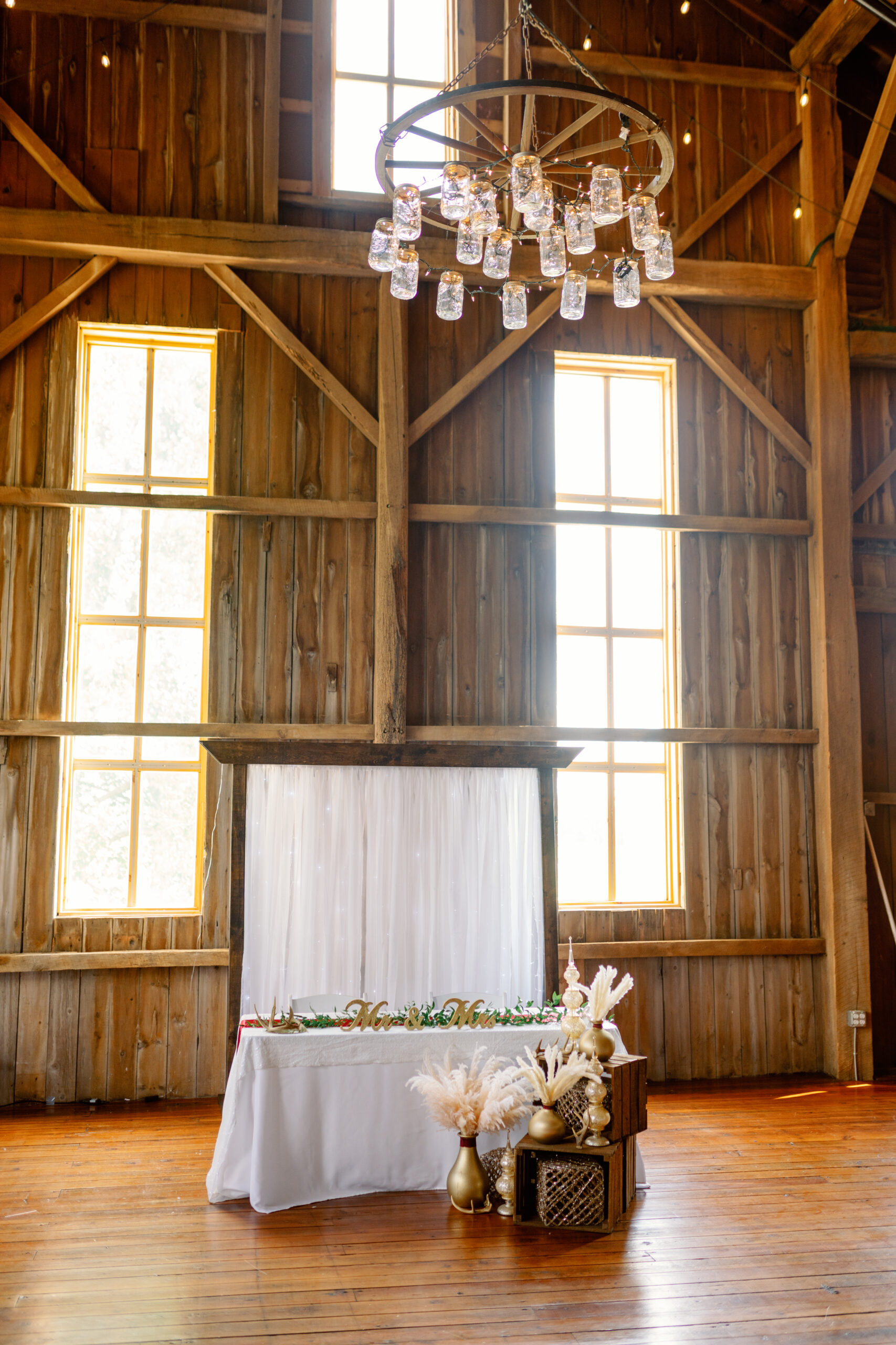 Natural light streaming in through the windows.